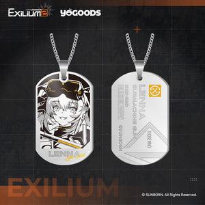 [Pre-order] Synergy Resupply - Character Metal Dog Tag Keychain - Exilium YOGOODS at   GIRLS' FRONTLINE OFFICIAL STORE |  