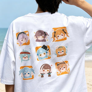 Echoing Heatwave Series - T-shirt - Girls' Frontline 10th Anniversary at   GIRLS' FRONTLINE OFFICIAL STORE |  