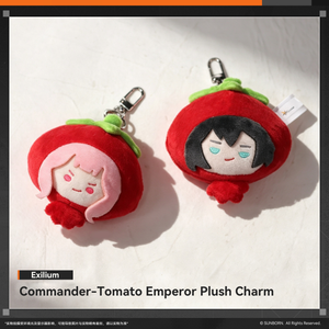 Commander - Tomato Emperor Plush Charm  - Exilium at   GIRLS' FRONTLINE OFFICIAL STORE |  