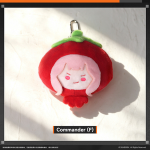 Commander - Tomato Emperor Plush Charm  - Exilium at   GIRLS' FRONTLINE OFFICIAL STORE |  