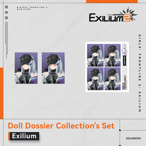 Doll Dossier Collection Set - Exilium at   GIRLS' FRONTLINE OFFICIAL STORE |  