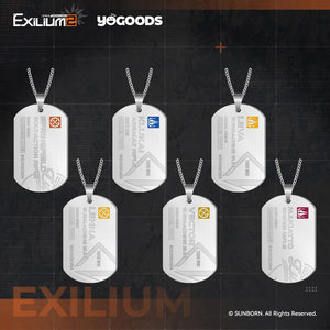 [Pre-order] Synergy Resupply - Character Metal Dog Tag Keychain - Exilium YOGOODS at   GIRLS' FRONTLINE OFFICIAL STORE |  