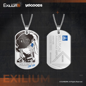 [Pre-order] Synergy Resupply - Character Metal Dog Tag Keychain - Exilium YOGOODS at   GIRLS' FRONTLINE OFFICIAL STORE |  