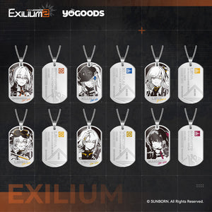 [Pre-order] Synergy Resupply - Character Metal Dog Tag Keychain - Exilium YOGOODS at   GIRLS' FRONTLINE OFFICIAL STORE |  