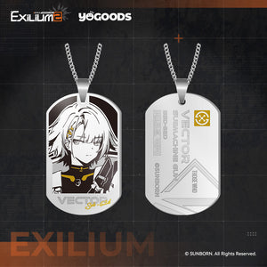[Pre-order] Synergy Resupply - Character Metal Dog Tag Keychain - Exilium YOGOODS at   GIRLS' FRONTLINE OFFICIAL STORE |  
