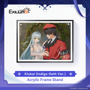 [Pre-order] Klukai (Indigo Oath Ver.) - Acrylic Frame Stand - Exilium at   GIRLS' FRONTLINE OFFICIAL STORE |  