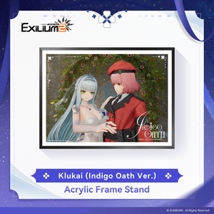 [Pre-order] Klukai (Indigo Oath Ver.) - Acrylic Frame Stand - Exilium at   GIRLS' FRONTLINE OFFICIAL STORE |  