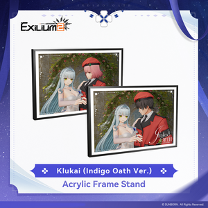 [Pre-order] Klukai (Indigo Oath Ver.) - Acrylic Frame Stand - Exilium at   GIRLS' FRONTLINE OFFICIAL STORE |  
