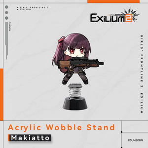 Klukai & Springfield & Makiatto & Leva - Acrylic Wobble Stand - Exilium at   GIRLS' FRONTLINE OFFICIAL STORE |  