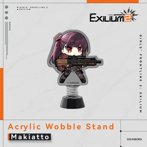 Klukai & Springfield & Makiatto & Leva - Acrylic Wobble Stand - Exilium at   GIRLS' FRONTLINE OFFICIAL STORE |  