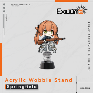 Klukai & Springfield & Makiatto & Leva - Acrylic Wobble Stand - Exilium at   GIRLS' FRONTLINE OFFICIAL STORE |  