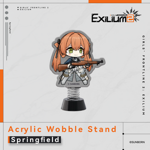 Klukai & Springfield & Makiatto & Leva - Acrylic Wobble Stand - Exilium at   GIRLS' FRONTLINE OFFICIAL STORE |  