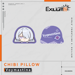 Voymastina & Alva - Chibi Character Pillow - Exilium at   GIRLS' FRONTLINE OFFICIAL STORE |  