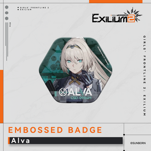 Voymastina & Alva - Embossed Badge - Exilium at   gfl-store |  