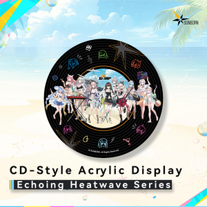 Echoing Heatwave Series - CD-Style Acrylic Display - Girls' Frontline 10th Anniversary at   GIRLS' FRONTLINE OFFICIAL STORE |  