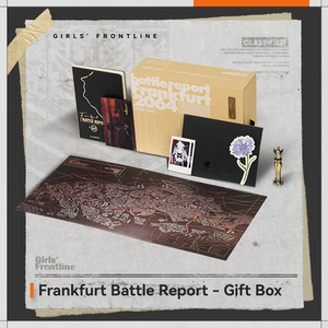 Frankfurt Battle Report - Gift Box - Girls' Frontline at   GIRLS' FRONTLINE OFFICIAL STORE |  