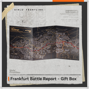 Frankfurt Battle Report - Gift Box - Girls' Frontline at   GIRLS' FRONTLINE OFFICIAL STORE |  