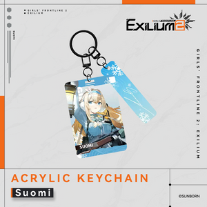 Frontline Imprint Series - Holographic Acrylic Keychain - Exilium at   GIRLS' FRONTLINE OFFICIAL STORE |  