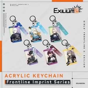 Frontline Imprint Series - Holographic Acrylic Keychain - Exilium at   GIRLS' FRONTLINE OFFICIAL STORE |  