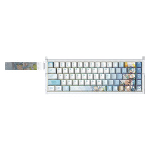 Klukai (Cerulean Breaker Ver.) - MG68 Mechanical Keyboard - Exilium IROK IROK