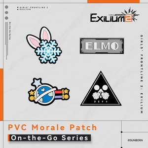 On the Go Series - PVC Morale Patch - Exilium at   GIRLS' FRONTLINE OFFICIAL STORE |  