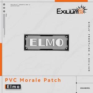 On the Go Series - PVC Morale Patch - Exilium at   GIRLS' FRONTLINE OFFICIAL STORE |  