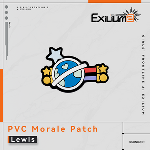 On the Go Series - PVC Morale Patch - Exilium at   GIRLS' FRONTLINE OFFICIAL STORE |  