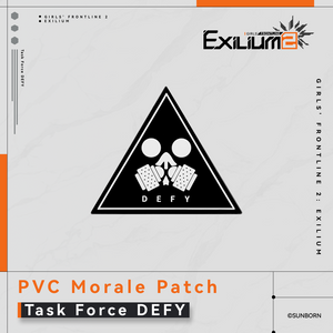 On the Go Series - PVC Morale Patch - Exilium at   GIRLS' FRONTLINE OFFICIAL STORE |  