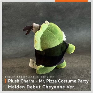 [Bonus] Mr. Pizza Costume Party - Maiden Debut Cheyanne Ver. Plush Charm - Exilium at   GIRLS' FRONTLINE OFFICIAL STORE |  