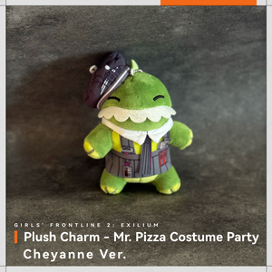 Mr. Pizza Costume Party - Cheyanne Ver. Plush Charm - Exilium at   GIRLS' FRONTLINE OFFICIAL STORE |  