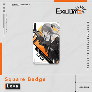 [Pre-order] After-School Operation Series - Square Badge - Exilium at   GIRLS' FRONTLINE OFFICIAL STORE |  