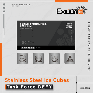 Task Force DEFY - Stainless Steel Ice Cubes - Exilium at   GIRLS' FRONTLINE OFFICIAL STORE |  