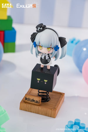[Pre-order] Klukai (Black Cat Ver.) - Wobble Spring Mini Figure - Exilium Kawa Design at   GIRLS' FRONTLINE OFFICIAL STORE |  