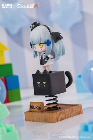 [Pre-order] Klukai (Black Cat Ver.) - Wobble Spring Mini Figure - Exilium Kawa Design at   GIRLS' FRONTLINE OFFICIAL STORE |  